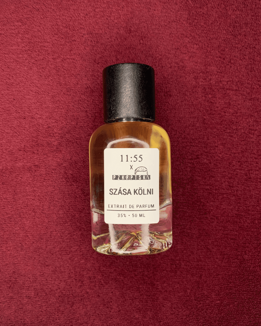 SZÁSA KÖLNI — 11:55 Extrait de Parfum 35%, 50 ml